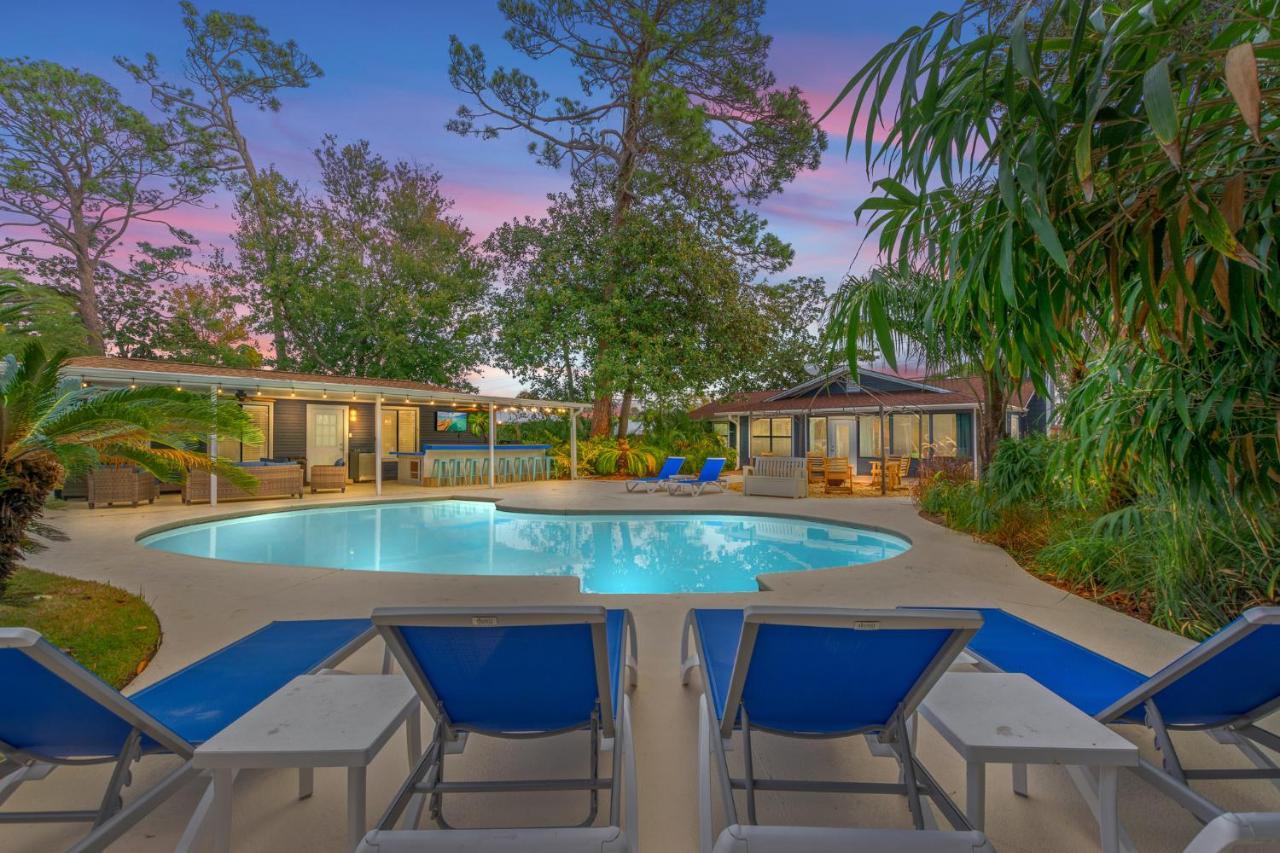 The Flip Flop Stop - Private Heated Pool, Pool House, Backyard Oasis And Game Room Panama Stadt Exterior foto